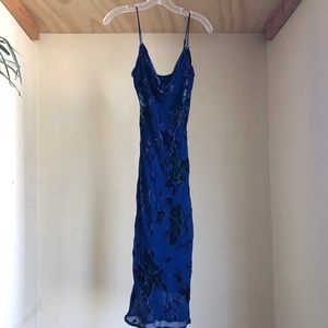 Perfect Betsey Johnson blue layered dress